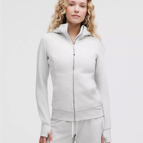 Lululemon Full Women's Gray Zip-Up Hoodie - Picture 1 of 5